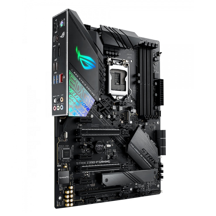 Used ASUS ROG STRIX Z390-F Gaming Motherboard, 64GB DDR4, LGA1151