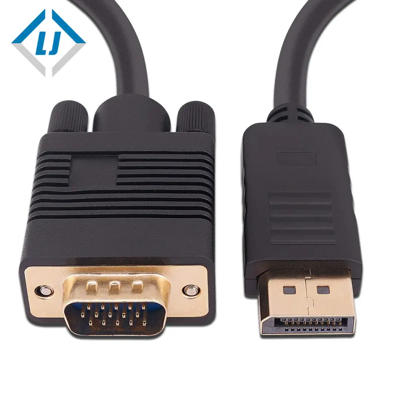 8K Ke VGA Adaptor Converter Kabel dengan Kabel Audio Dukungan 1080P untuk PS3 HDTV PC