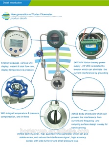 Flens Type Stoom/<span class=keywords><strong>Gas</strong></span>/Vloeibare <span class=keywords><strong>Vortex</strong></span> Flowmeter/Flowmeter - Product Image 5
