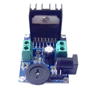 Taidacent 3V para 18V 4-8ohm 5-15W integrado bloco de som alto-falantes via dupla 7 + 7W dupla ponte amplificador tda7266 amplificador board