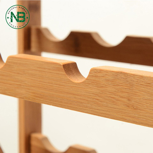 Kệ 25 Chai 5 Tầng Đung Đưa, Giá Để Rượu Bằng Tre Trưng Bày Đứng Miễn Phí - Product Image 3