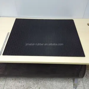 Dongguan Nero naturale ad alta temperatura resistente foglio di gomma di silicone