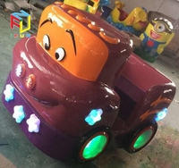 Balançoire électrique d'intérieur en fibre de verre pour enfants Machine à jeux d'arcade Kiddie Rides