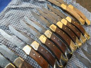 Mon couteau pliant damas - Product Image 1