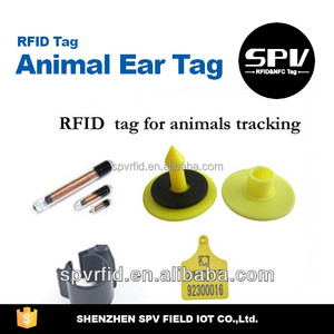 Animals Services ear tag RFID EM4305 HF 13.56 MHz Control To Access - Product Image 5