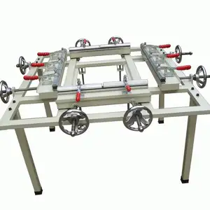 NA105 hand screen stretcher mesh stretching machine