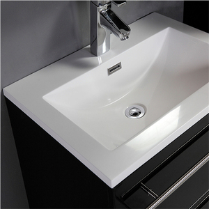 Popolare alibaba desighed nero vanità bagno a buon mercato unico bagno vanità economici stile turco bagno vanità - Product Image 3