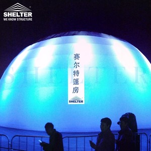 Dômes géodésiques imperméables de 30 mètres de diamètre pour le cinéma, le théâtre, le planétarium, la construction - Product Image 3