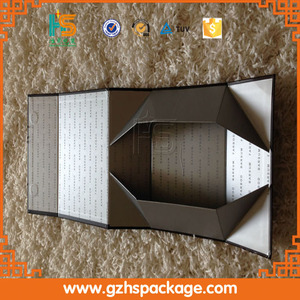 Personnalisé recyclé pliant paper box, Pas <span class=keywords><strong>cher</strong></span> emballage boîte avec logo - Product Image 5