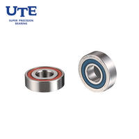 UTE 708C P4 Bantalan Bola Kontak Sudut Presisi Tinggi Kecepatan Tinggi 8x22x7mm dengan Wadah Bakelite 2RZ untuk Spindle Mesin CNC