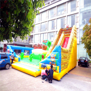 Venta caliente inflable de atracciones parque infantil exterior fun city - Product Image 1