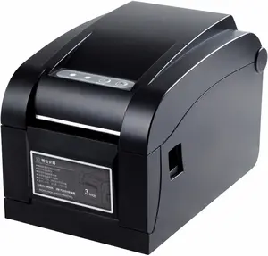 thermal Barcode Label bar code printer sticker printing machine for sale HS-350B