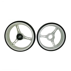 Roues de <span class=keywords><strong>chariot</strong></span> de <span class=keywords><strong>golf</strong></span> en plastique de style nouveau, 9,5 pouces - Product Image 6
