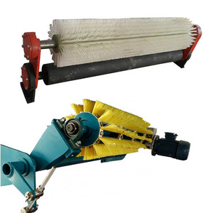 Industrielle Bürstenwalze zur Reinigung von Förderbändern mit austauschbaren Borsten - Product Image 1