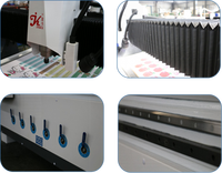 JINKA couteau oscillant découpe de contour CNC routeur machine 1325 avec caméra CCD