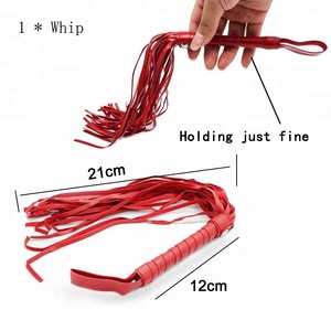 10 Pcs/ensemble Esclave Femme Adulte <span class=keywords><strong>Sex</strong></span> Toys pour Couples Menottes Fouet Corde Masque Yeux de Sexe Bondage Fetish Restrictions - Product Image 6
