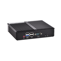 Mini PC Robusto Kansung con Procesador Celeron J1800 de Doble Núcleo, Sin Ventilador, para Escritorio y HTPC