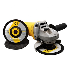 Disco de desbaste de diamante KJ T27 <span class=keywords><strong>GC</strong></span> de 4 pulgadas con unión de resina, grano 36-220, tipos de ángulo recto para desbarbado de aluminio y metales ferrosos de alta precisión - Product Image 4