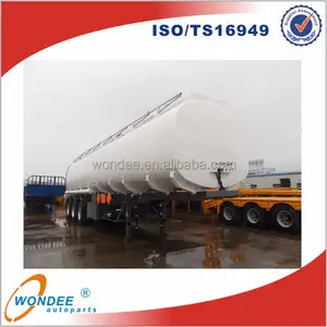 China WONDEE Hot Sale 3 Axle Tractor Trailer Fuel Tank