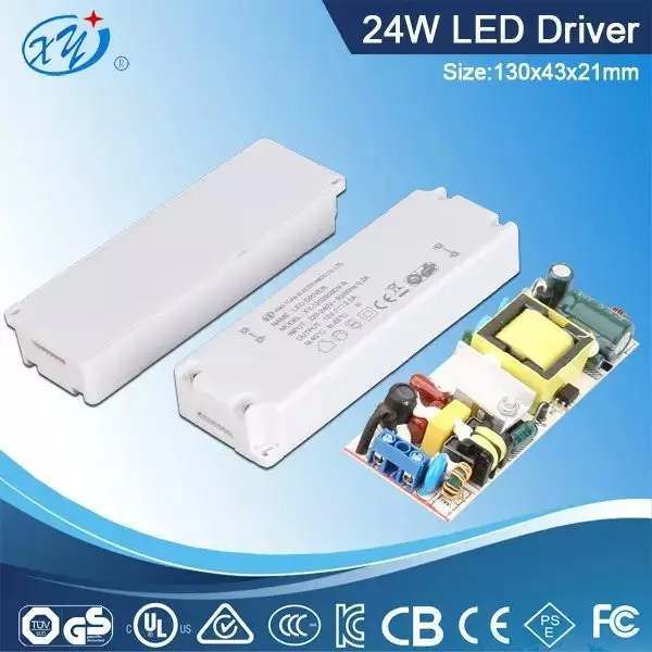 Made in china di commutazione adattatore di alimentazione/24 VDC led driver