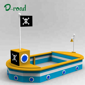 في الهواء الطلق ألعاب خشبية ملعب للأطفال قارب رمل - Product Image 2