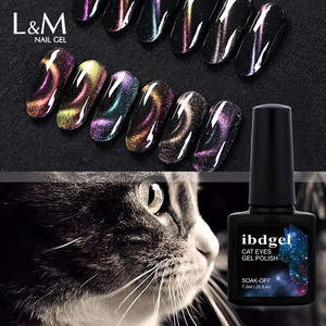 <span class=keywords><strong>Ibdgel</strong></span> ยี่ห้อ5D Magic Cat Eyes พิเศษเจลเล็บเจล