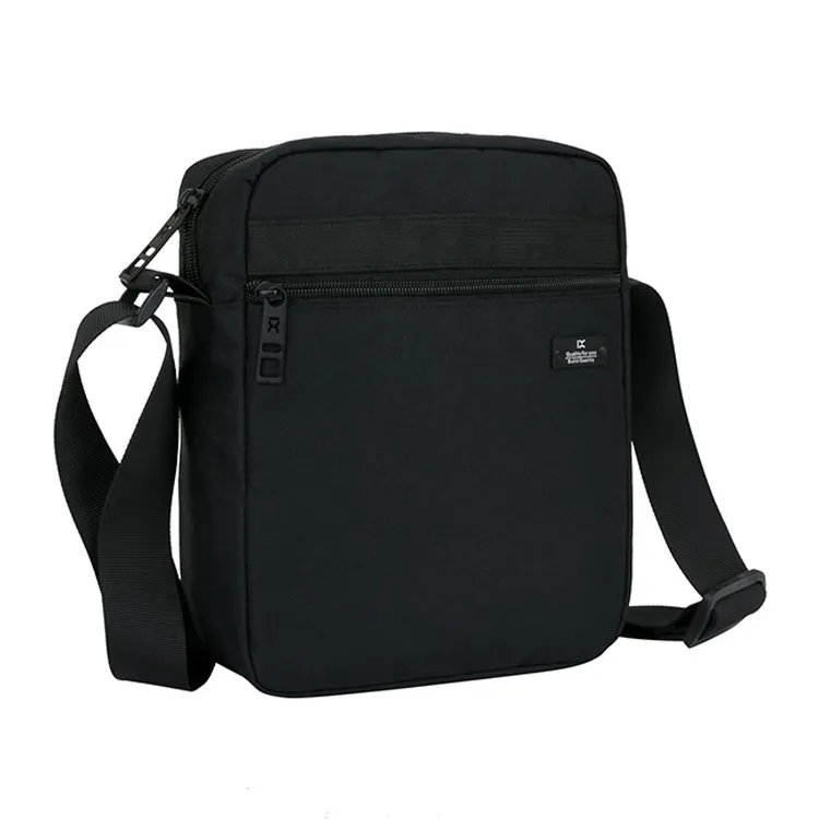 Bolso de hombro colgante de lona para hombre, alta calidad