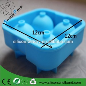 Whiskey Ice Cube Maker ballon Mold sphère Mould parti plateau brique Round Bar Silicon - Product Image 4