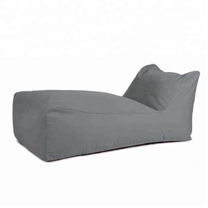 Shockingly thoải mái Lounger Beanbag ghế màu xám vết và khả năng chịu nước - Product Image 1