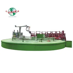 Office Chair and furniture cushion pu high pressure injection foaming machine with turntable production line