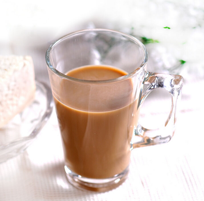 Haonai glass products,coffee glass cup with handle
