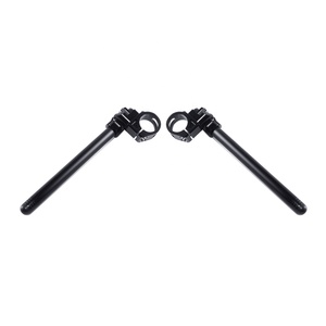 Manillar con clip de 38 mm compatible con Kawasaki ZX600 Ninja 600R 85-92 ZX750 89-92 Yamaha <span class=keywords><strong>FZR</strong></span> 400/600CC 89-96 Piezas de motocicleta XF-1418-B - Product Image 1