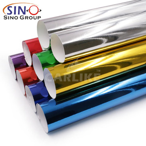 Carlike flexible cromo espejo vinilo brillante para automóviles <span class=keywords><strong>moto</strong></span> car WRAP - Product Image 1