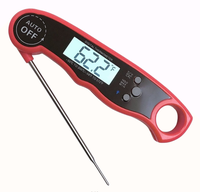 Thermomètre de cuisine numérique étanche à lecture instantanée pour café, thé, aliments, barbecue, viande