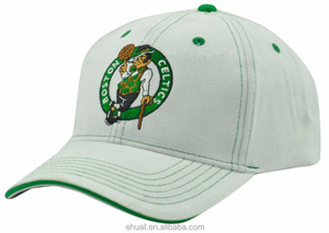 Classic 6 pannello pesante pennello twill di cotone disegno di legge panino celtics di <span class=keywords><strong>basket</strong></span> ricamo cap - Product Image 2