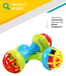 <span class=keywords><strong>Jouets</strong></span> bâtonnets pour nouveaux-nés, de 3 à <span class=keywords><strong>18</strong></span> <span class=keywords><strong>mois</strong></span>, tambour douce, avec cloche - Product Image 2