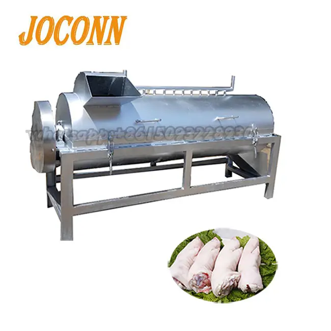 Machine professionnelle à peler les pieds de cochon, meilleure vente, pelage de la peau de poulet, moulinet, prix Machine