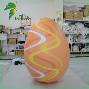 装饰性充气巨型蛋形气球/广告巨型复活节彩蛋/充气彩蛋复活节展示