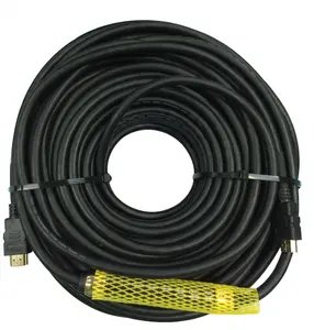 Ultra Panjang Massal 100 Meter Kabel Hdmi dengan Tiga Penguat