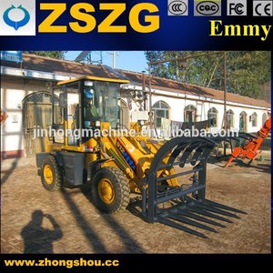 Une qualité fiable 1.2 ton <span class=keywords><strong>compact</strong></span> <span class=keywords><strong>chargeur</strong></span>, <span class=keywords><strong>Chargeur</strong></span> frontal avec de l'herbe de préhension - Product Image 4