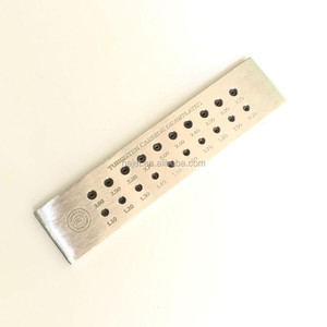 Tungsten Carbide Lempengan Kuda Mata 20 Lubang Grosir Alibaba Perhiasan Pembuatan Alat - Product Image 3