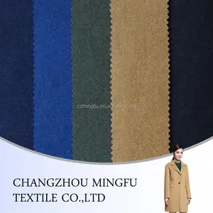 High Quality Wool Nylon Serge Fabric Melton Wool Fabric Heavy Woolen Fabric For Winter Cloth