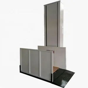 CE ISO Approved wheelchair hydraulic vertical platform lift/elevators for disabled/home platform lift for handicapped