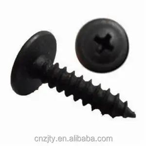 Black Phosphorus Drywall Screws Wafer Phillips Head Screws