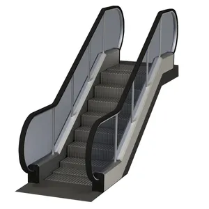 Aluminum step automatic indoor commercial low escalator price