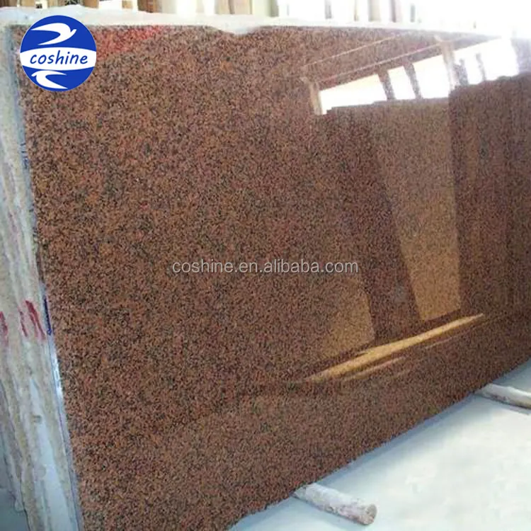 Rosso Balmoral piedra de granito rojo precio competitivo