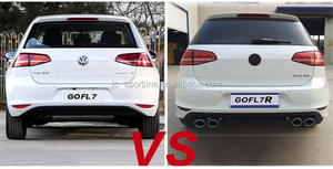 Sistema de escape para coche Volkswagen VW <span class=keywords><strong>Golf</strong></span> VII <span class=keywords><strong>Golf</strong></span> 7 MK7 <span class=keywords><strong>R</strong></span> <span class=keywords><strong>LINE</strong></span>, acero 304 - Product Image 5