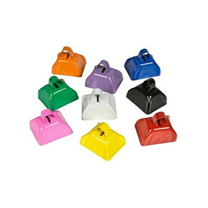 Oempromo <span class=keywords><strong>cowbell</strong></span> de forma quadrada personalizada, pequeno com logotipo