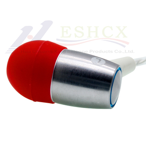 3.7mm <span class=keywords><strong>Sml</strong></span> all'ingrosso comodo rinforzare la forma di ciotola rossa in Silicone auricolari tappi auricolari per auricolari per auricolari - Product Image 6