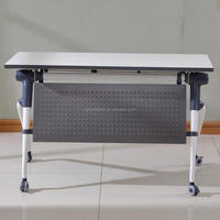 Multifonctionnel Simple Pliable Table Rectangulaire pour évènement, d'études et de formation